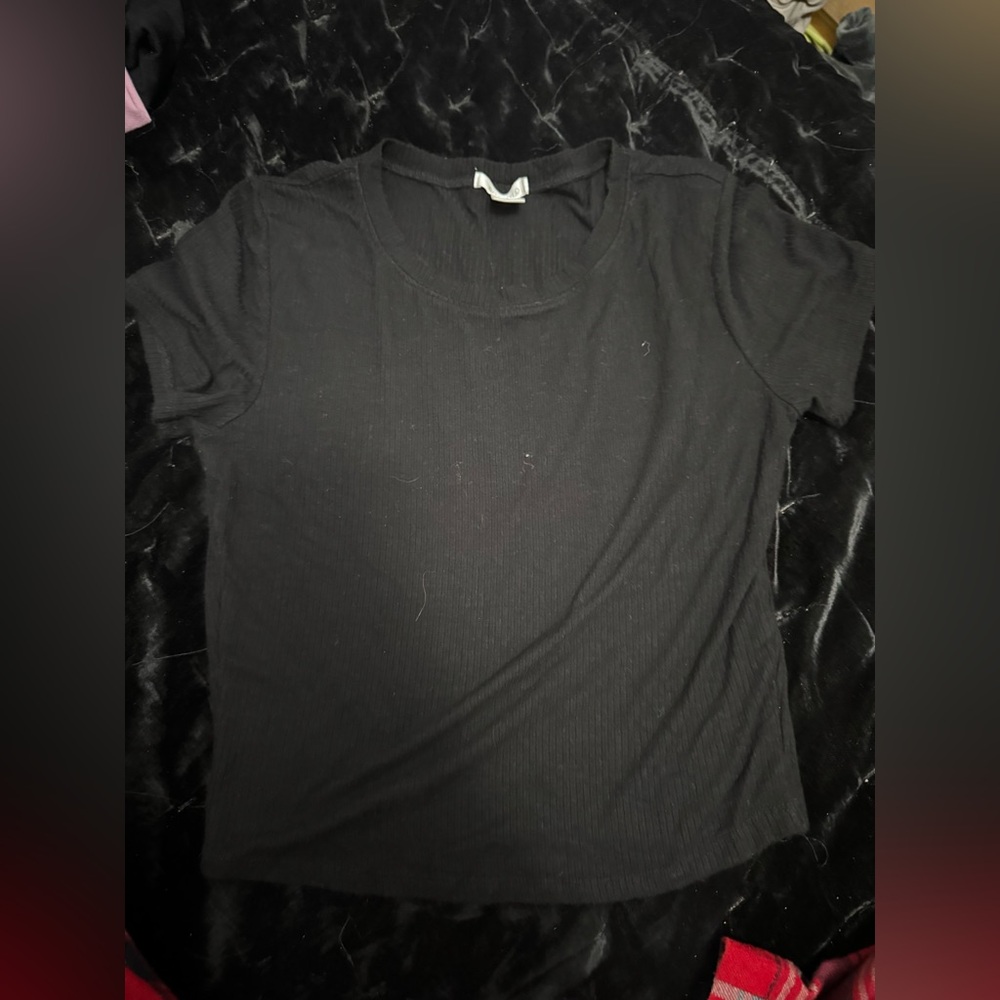 Bozzolo Black Fitted Polo T-Shirt Short Sleeve